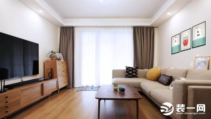 高新区附近80平轻奢风装修推荐,100平小三室装修北欧轻奢