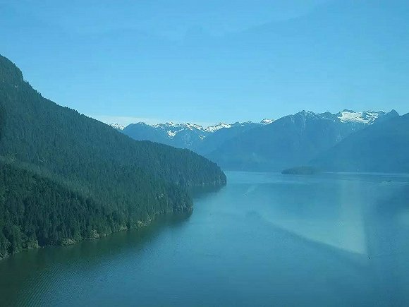 加拿大湖泊风景,温哥华湖泊山林