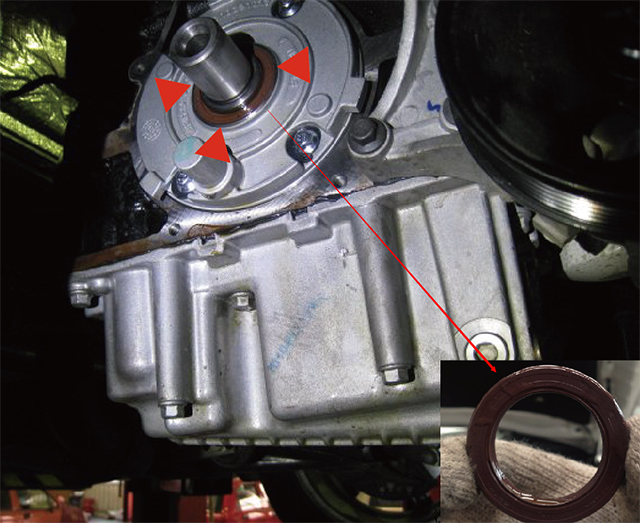 发动机废气管漏油是什么原因,发动机油封漏油是什么原因导致