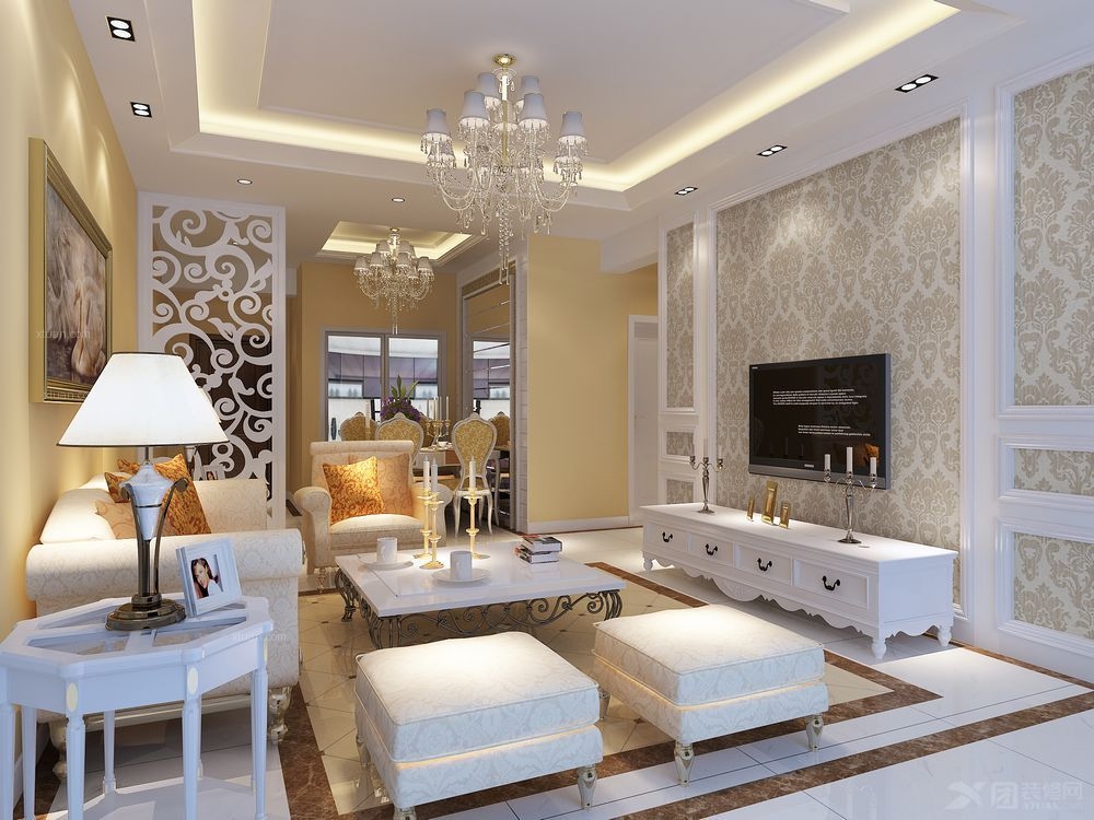 文化石电视背景墙适合什么风格,木饰面电视背景墙轻奢风格高级感