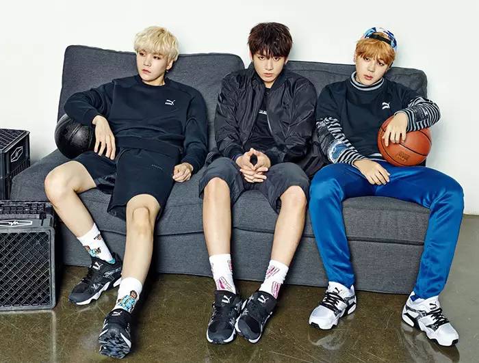 bts防弹少年团同款鞋子,防弹少年团同款彪马鞋