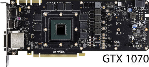 gtx1070非公版横向评测,gtx1070和1070ti性能差多少