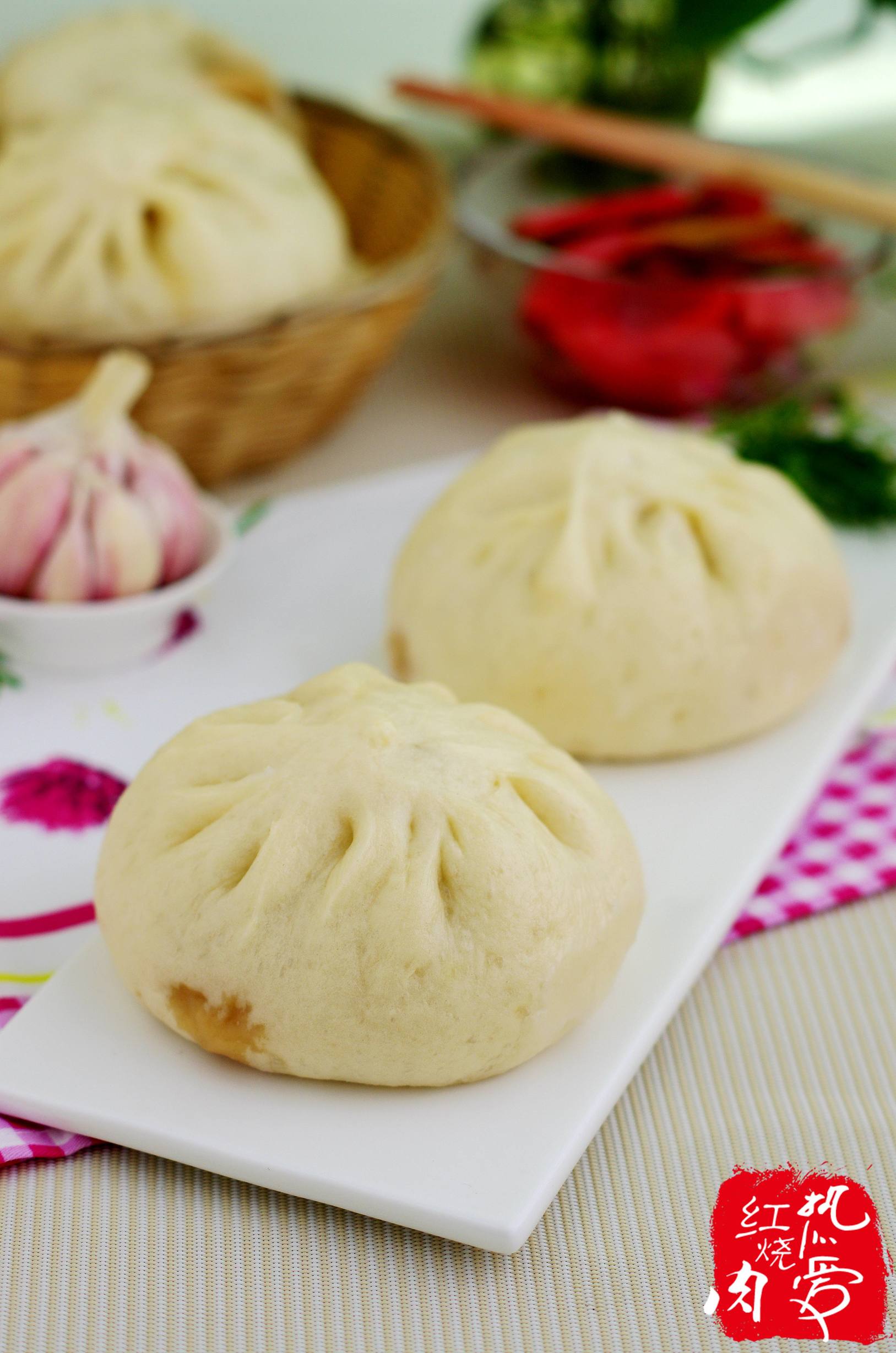 一招鲜教你如何去掉包子上难看的肚脐眼儿！