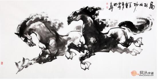 国画骏马图片大全,国画骏马高清视频