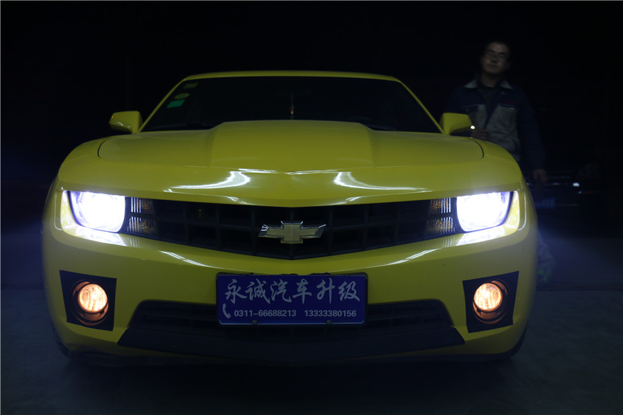 11款大黄蜂科迈罗改灯,大黄蜂科迈罗帅气