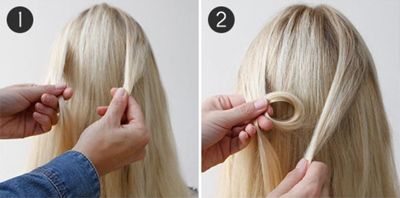 猫耳朵发型编织方法,现在最流行的发型编织方法