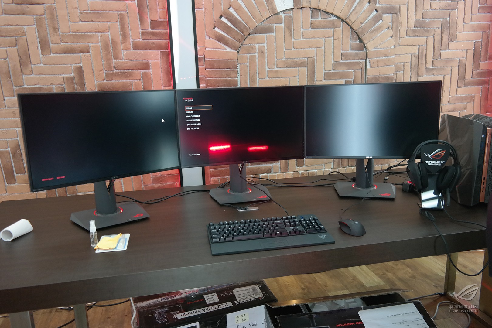 rog败家国度外设,rog败家之眼华硕主机