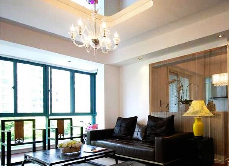 125㎡简约三房两厅清新风格,125平3房2厅2卫新中式装修