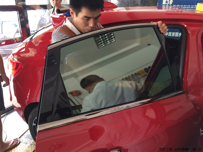 菲亚特致悦2014款拉花,致悦白色款改装