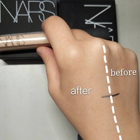 nars纳斯亮采柔滑遮瑕膏6ml,打造夏季水润底妆