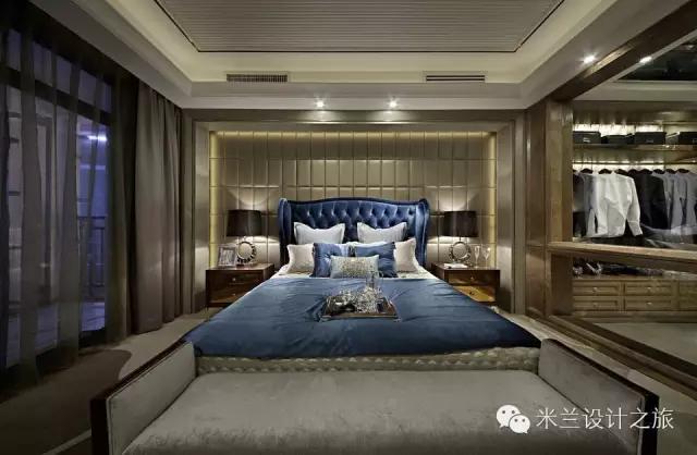 美式风格装修样板房效果图,美式装修风格样板房案例