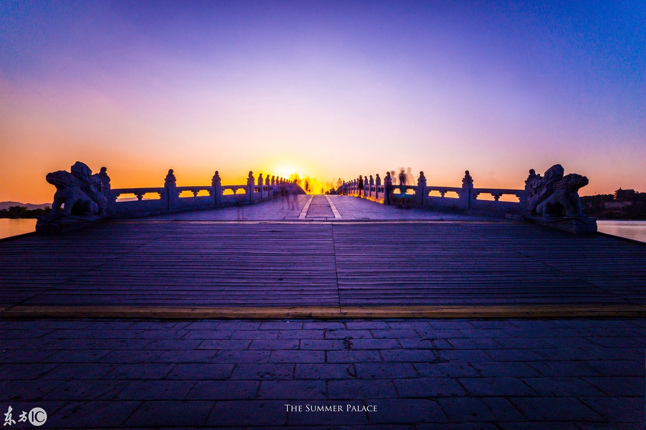 北京颐和园泛舟昆明湖,颐和园昆明湖秋景