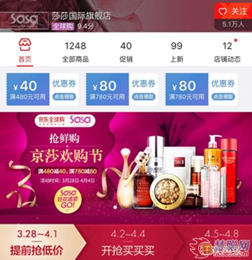 莎莎X京东首届京莎节开幕借京东跨境物流一体化销售冀创7倍增长