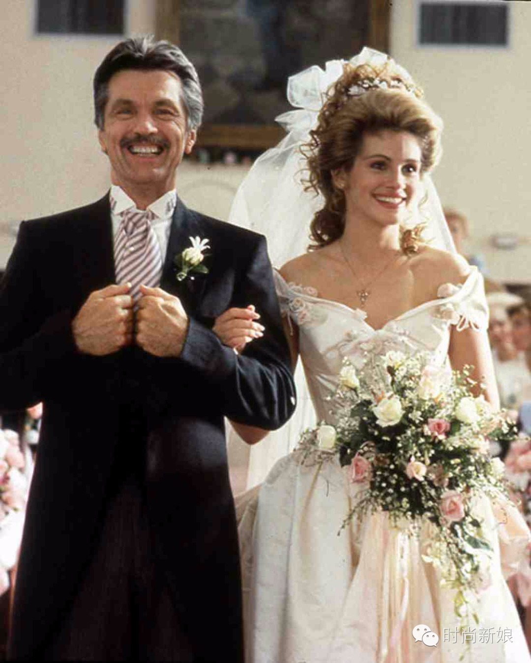 回顾一下20多年前穿婚纱的造型,婚纱电影中最经典的6款婚纱