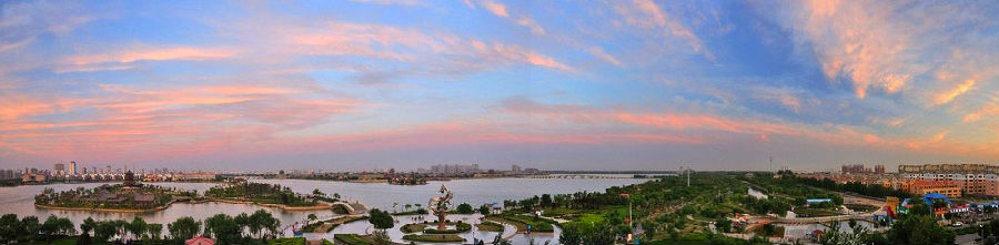 聊城水城之眼风景图片,美丽的江北水城聊城图片