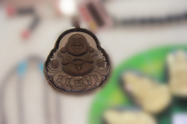 正宗佛念珠108颗黑曜石,大弥勒佛黑曜石