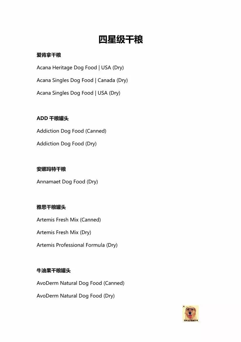 欧美狗粮测评平价推荐,狗粮牌子推荐测评