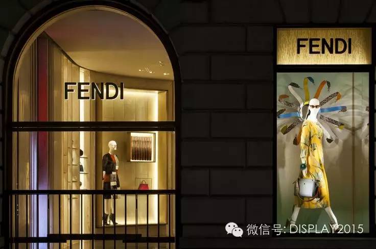 FENDI橱窗||春风十里不如你