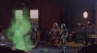 下水道的忍者神龟,闭眼的忍者神龟