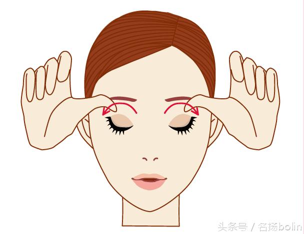 含情脉脉的大眼睛提升你的第一印象│亮肤养颜淋巴按摩法│视频