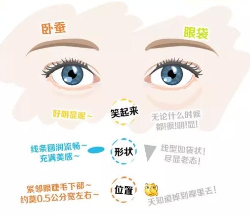 直男分不清卧蚕和眼袋,卧蚕与眼袋别傻傻分不清楚