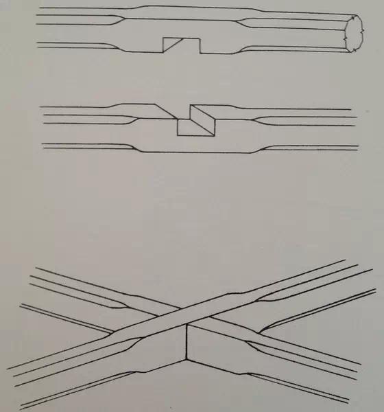 古代木工卯榫结构图片欣赏,古典家具桌面的卯榫结构图