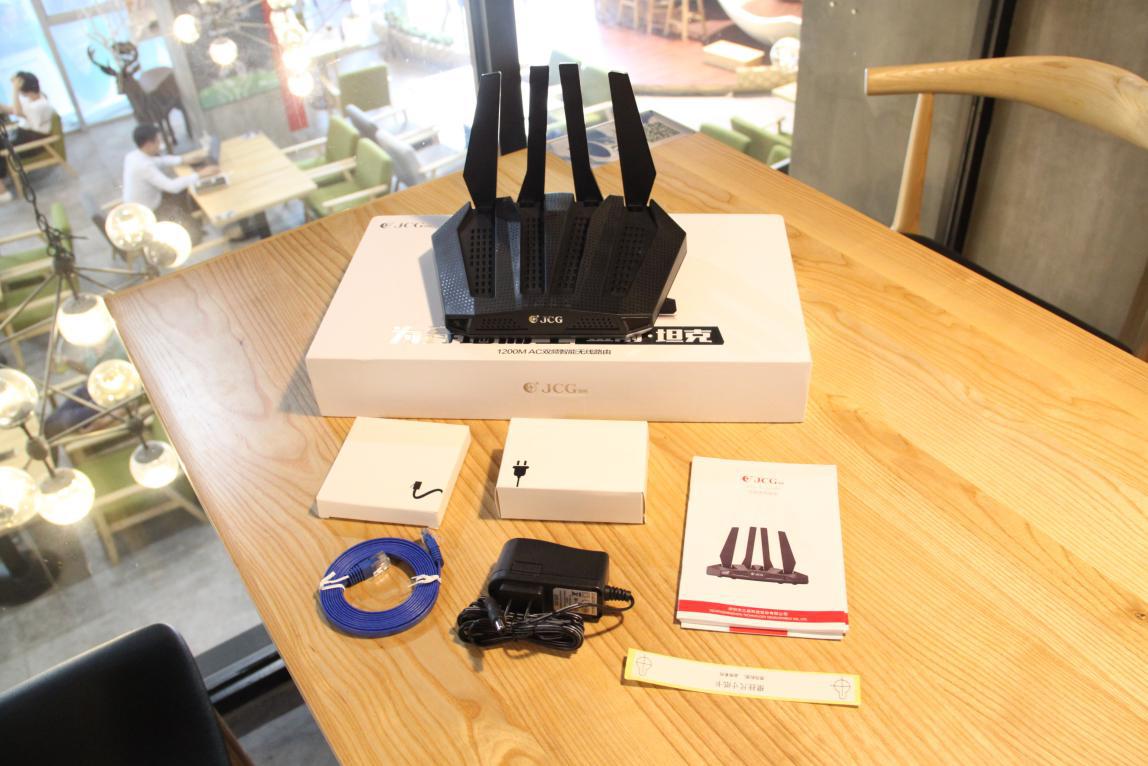 jcg-ac836pro路由器,jcg金刚坦克路由体验