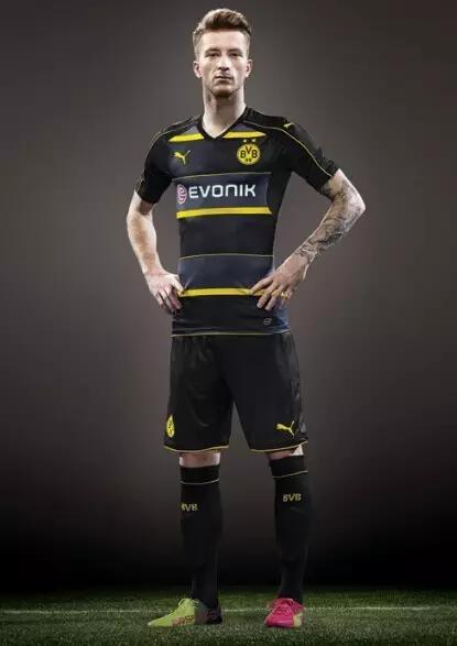 puma多特蒙德球衣,多特队服puma