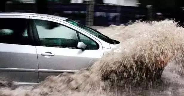 大连最新路况积水路段,辽b车主