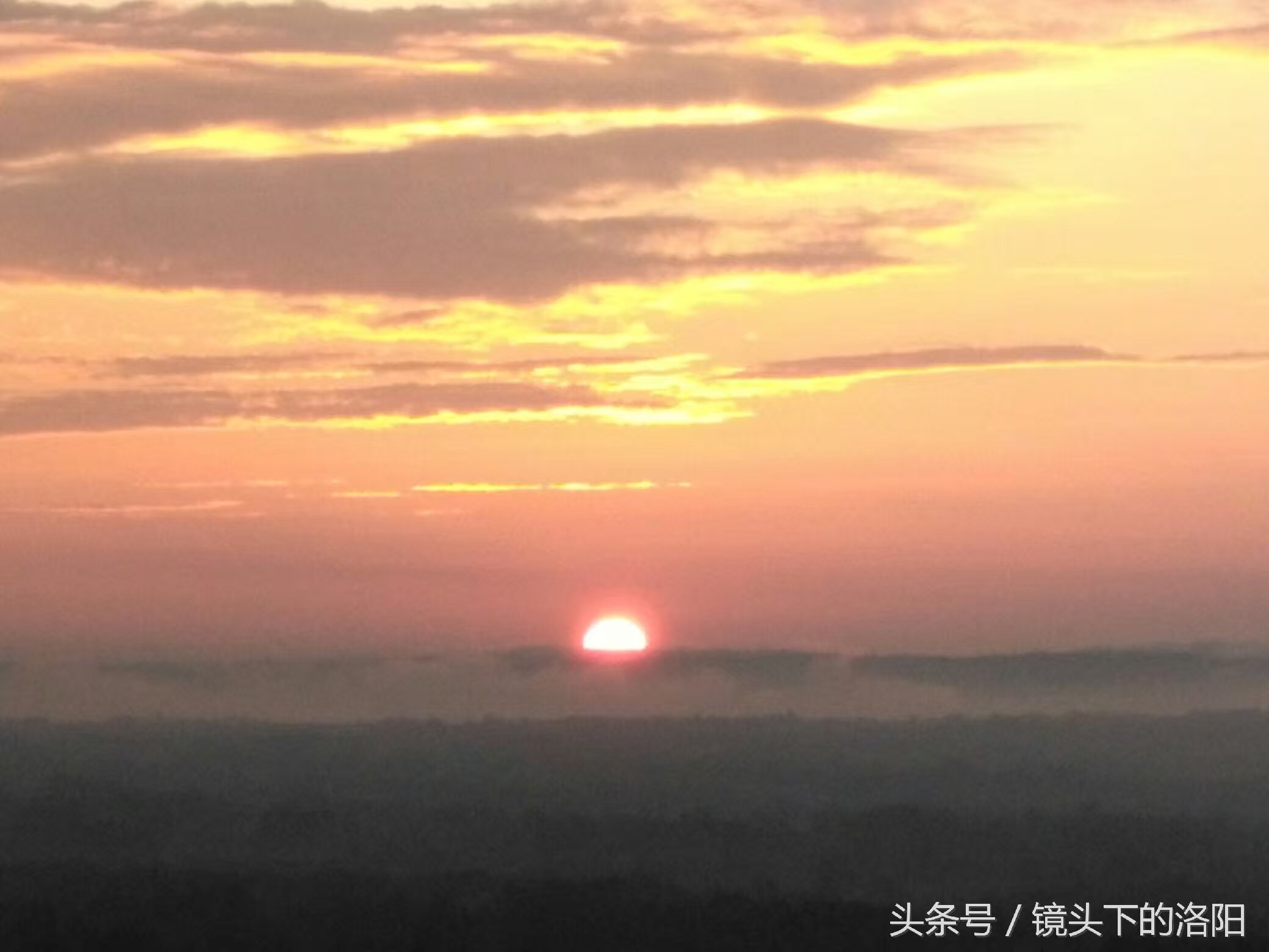 洛阳惊现双彩虹,暴雨后的洛阳