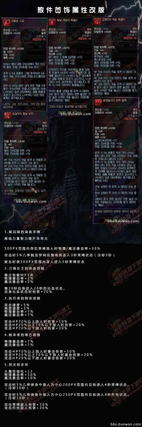 韩服dnf史诗装备材料转换,dnf韩服史诗套