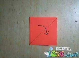 立体南瓜折纸步骤图解,100种立体折纸动物教程图解