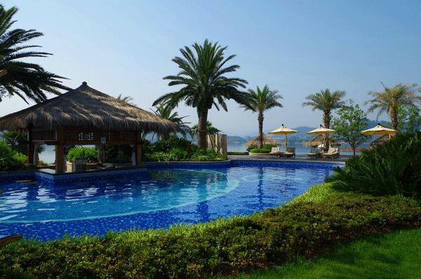 不去三亚也能看美景,千岛湖亲子酒店三亚