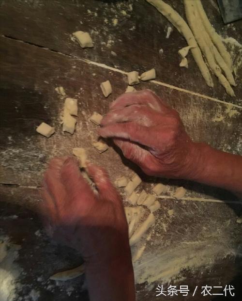 传统手工炒面,北方传统小零食炒面豆