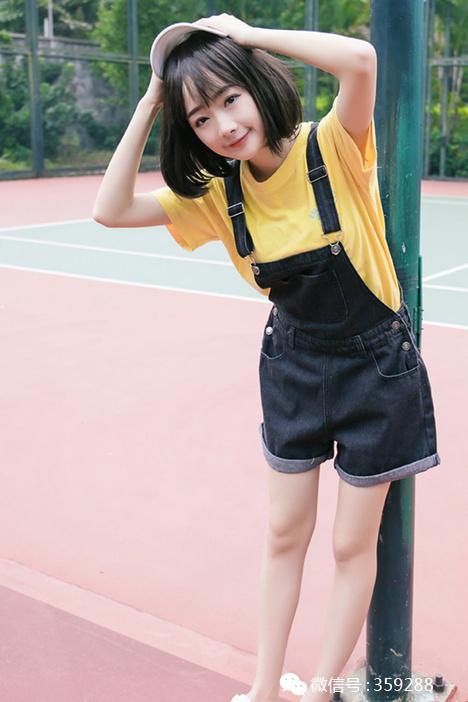 学生党夏季慵懒风牛仔背带裤,适合春天穿的背带牛仔裤