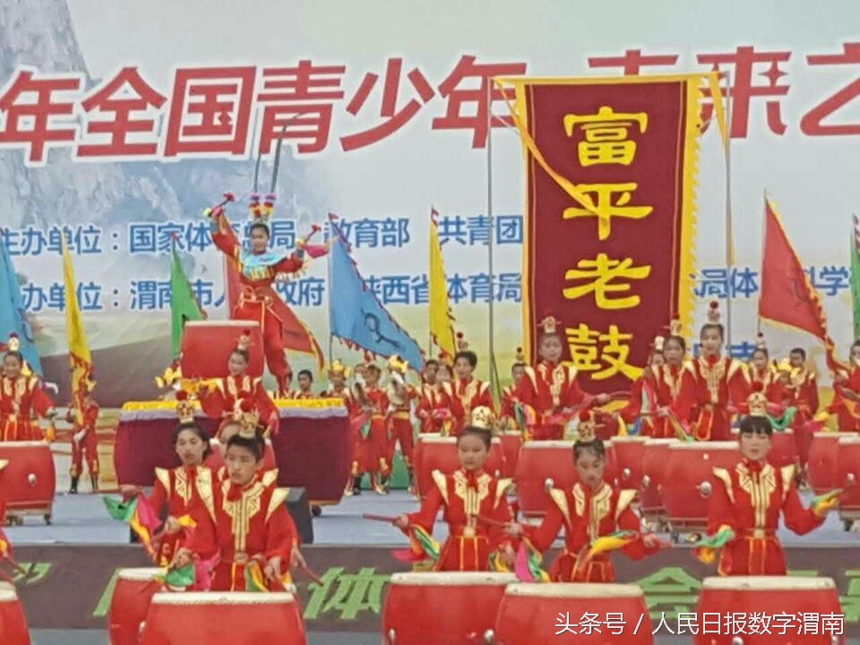 富平老庙锣鼓大赛,央视春晚陕西富平老鼓表演视频