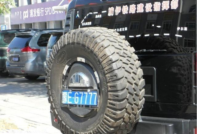 偶遇一辆哈弗h6,偶遇军车车牌