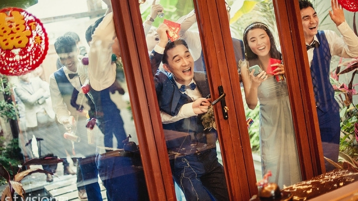 陈晓陈妍希三喜临门,陈晓陈妍希接亲保证书