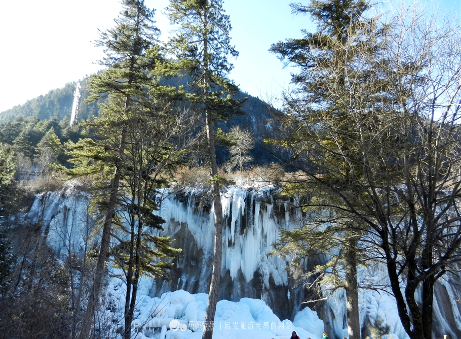 冬日里的九寨沟,冬日的九寨沟