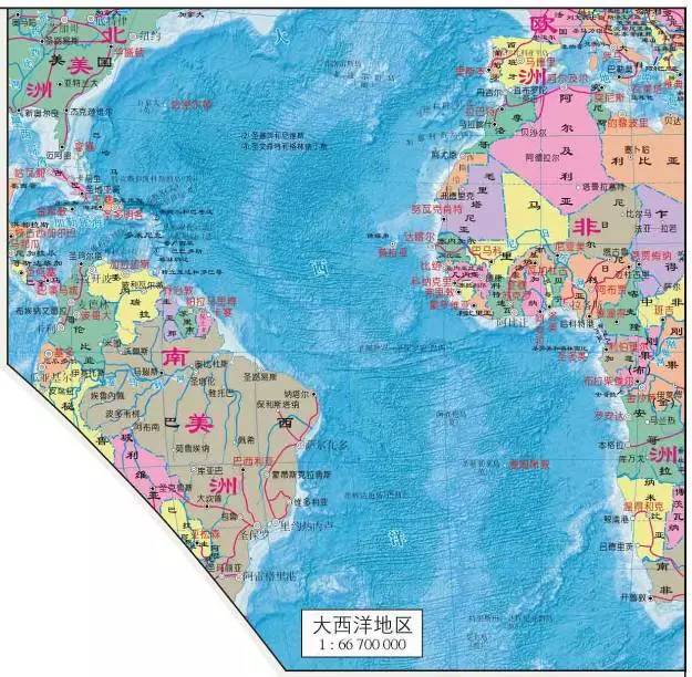 新编《世界地图》附图设计