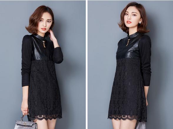 2015新款打底蕾丝长袖,今年最爆款加绒蕾丝打底