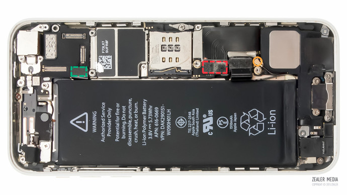 拆iphone5c教程,苹果5c换后壳