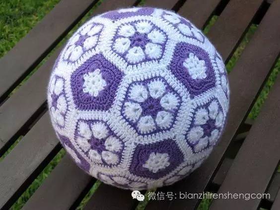 非洲菊拼花的钩针图解,非洲菊拼花钩针教程