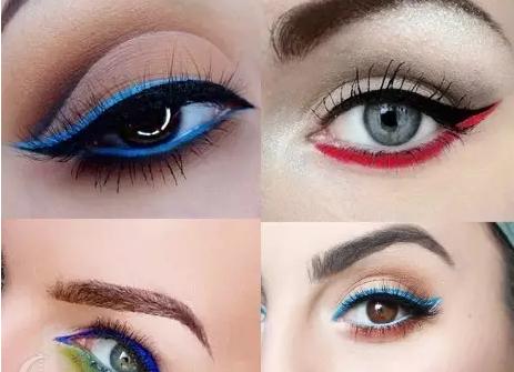 如何开眼角画眼线,有开眼角怎么画眼线