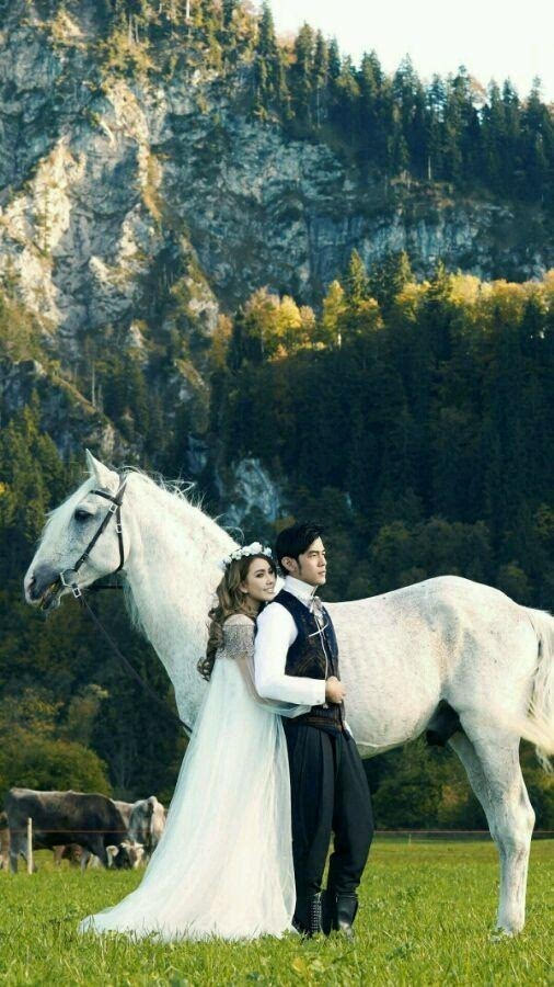 林心如霍建华的婚纱照,林心如霍建华婚纱图片大全