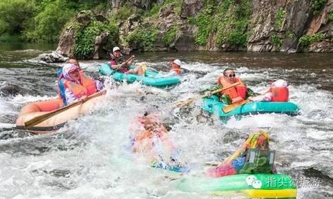 丹东黄椅山火山大峡谷漂流,丹东黄椅山漂流