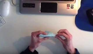 折纸小老鼠简单折纸教程,小老鼠的折纸方法