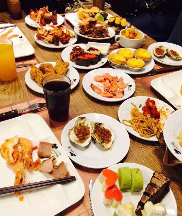 青岛自助餐现在价格,扫荡美食