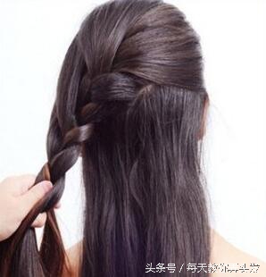 蜈蚣辫子编法大全简单又漂亮,儿童编发蜈蚣辫子详细图分解