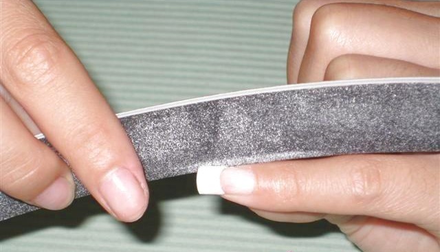 简单法式甲短甲,斜法式甲教程全部过程